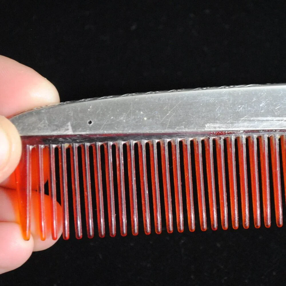 Antique Webster Sterling Silver Comb